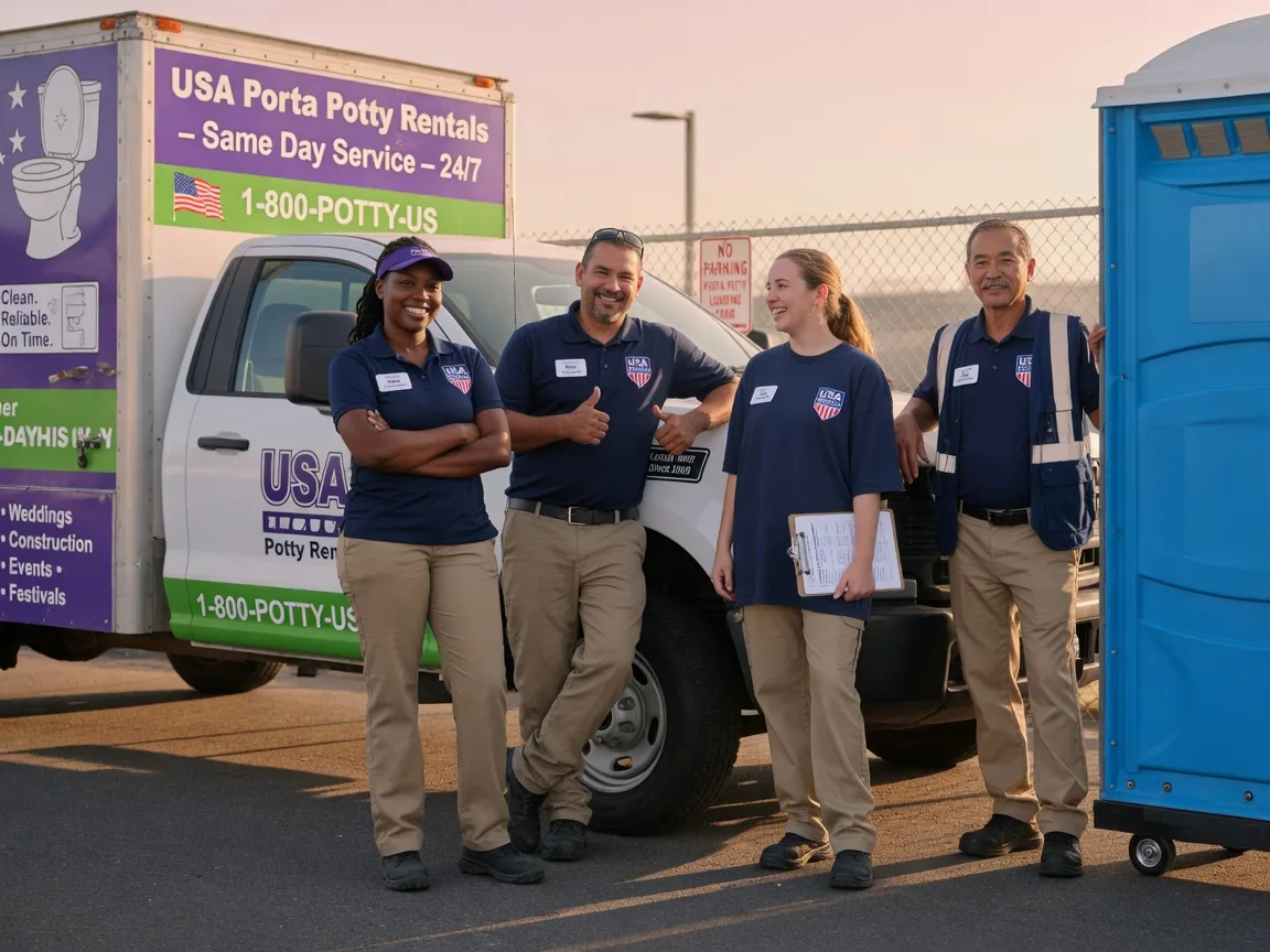 Porta Potty Rental company in Montebello, VA